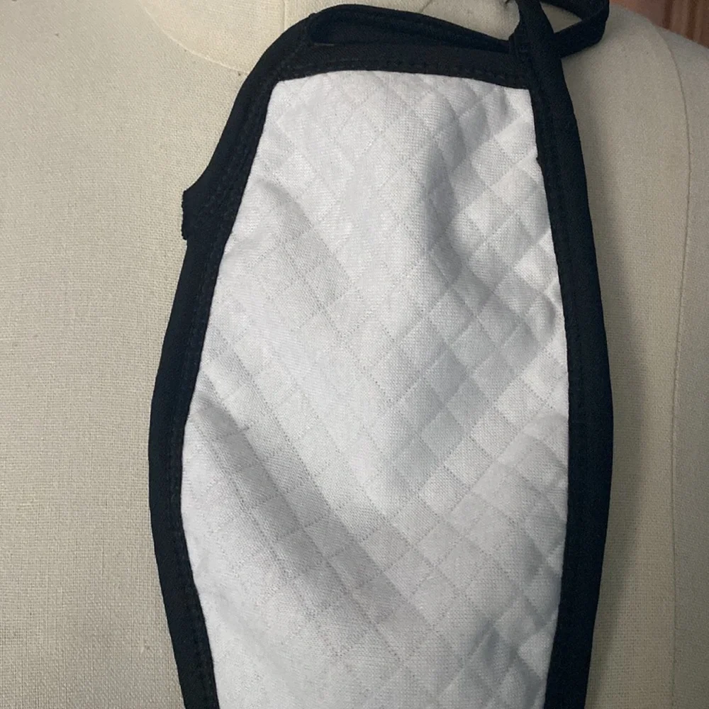 Soft cotton lined athletic exterior mask